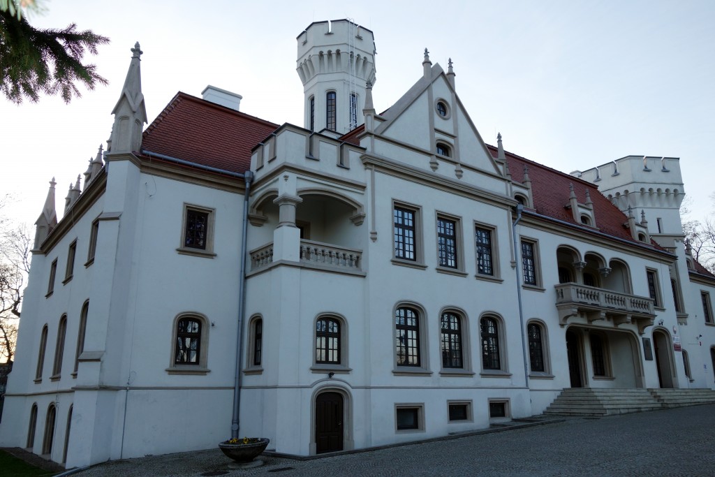Pałac Sroczyńskich w Jaśle (strona frontowa)