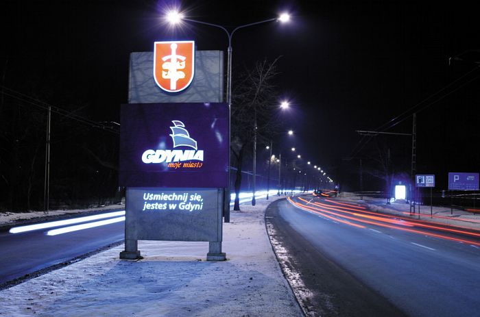 Gdynia moje miasto. Uśmiechnij się, jesteś w Gdyni! (fot. https://www.signs.pl)